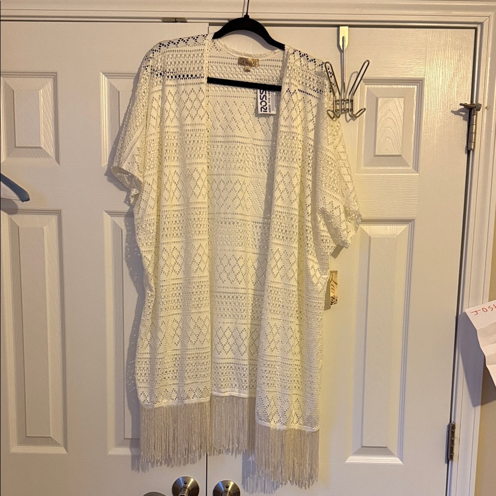 Lavish Ivory Lace Cover-Up